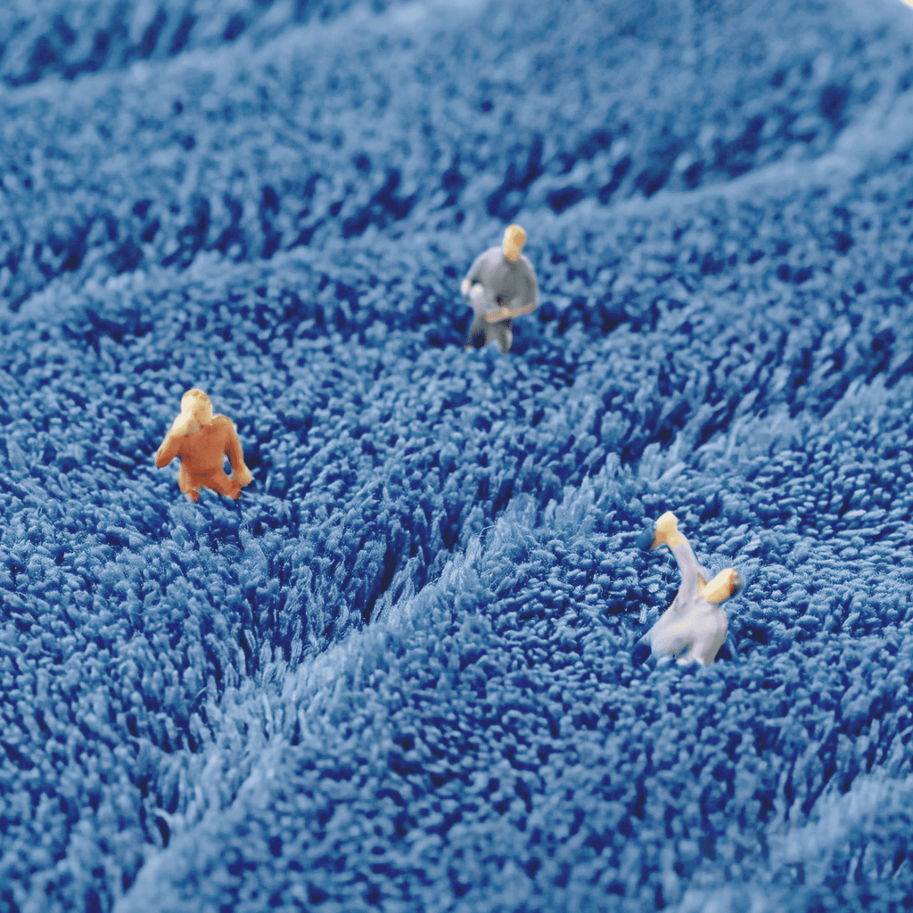 Evlmd Bathroom Rugs, Shaggy Soft and Absorbent Bath Rug, Non-Slip, Thick Plush Machine Washable Dry Bath Mats for Bathroom, Tub and Shower