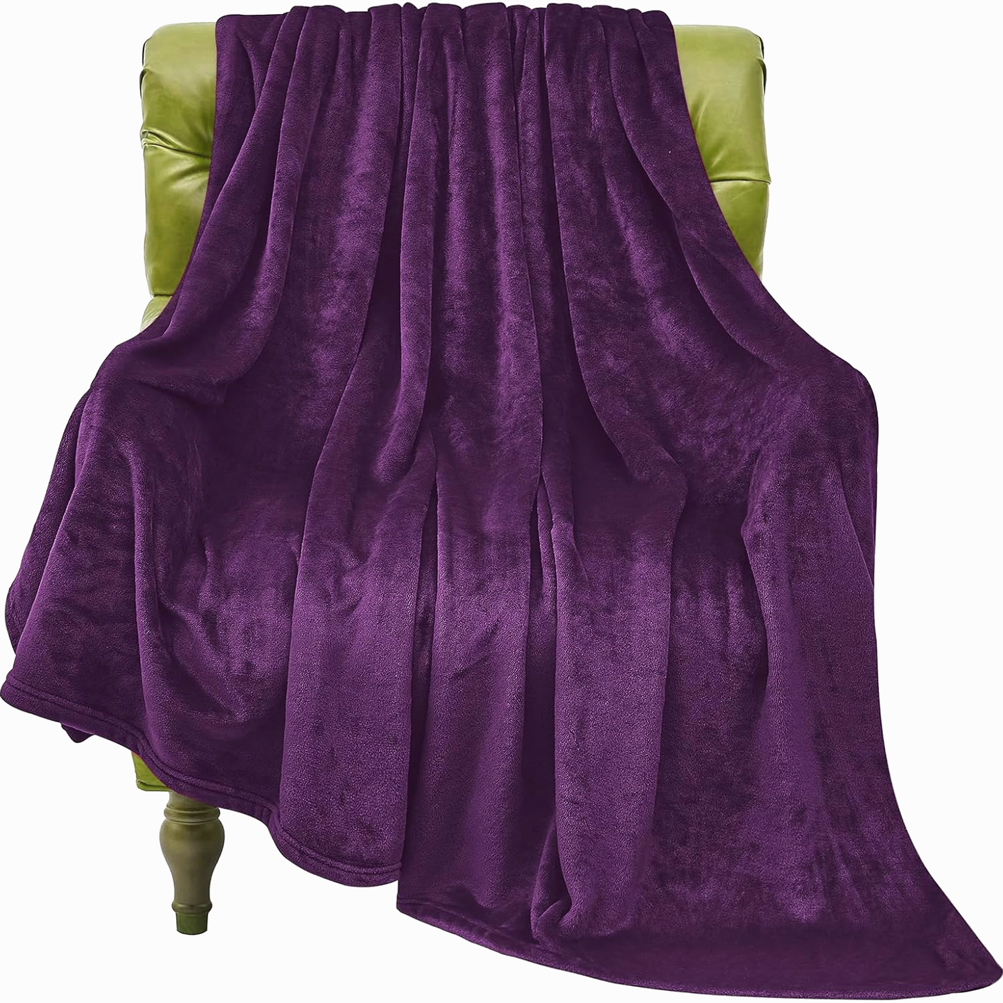 Evlmd Fleece Blanket, Fuzzy & Flannel Thorw Blanket, Throw  Black Blankets for Couch Beds, Lightweight Blanket for Travel Camping