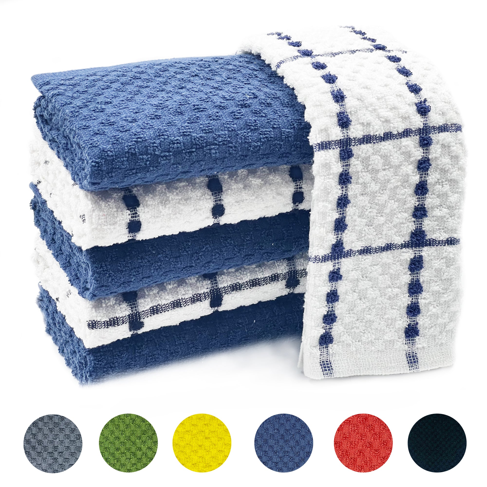 Evlmd Kitchen Towels, 15"x25", Dish Cloth, Spring Dish Towels for Kitchen, Terry Cloth Kitchen Towels, Kitchen Towels Set, Grey Kitchen Towels, Cute Kitchen Towels